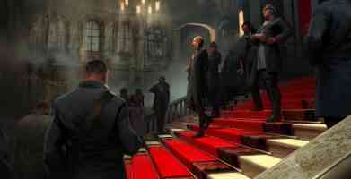 lord regent descending steps