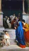 christ teaching at the temple