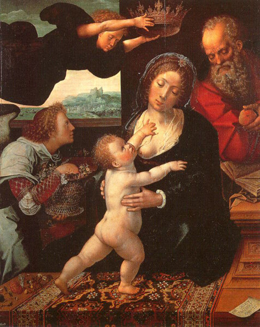 Holy Family - Flemish Art