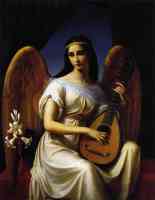 angel with lute
