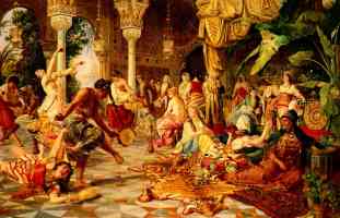 entertainments in the harem