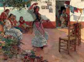 the flamenco dance