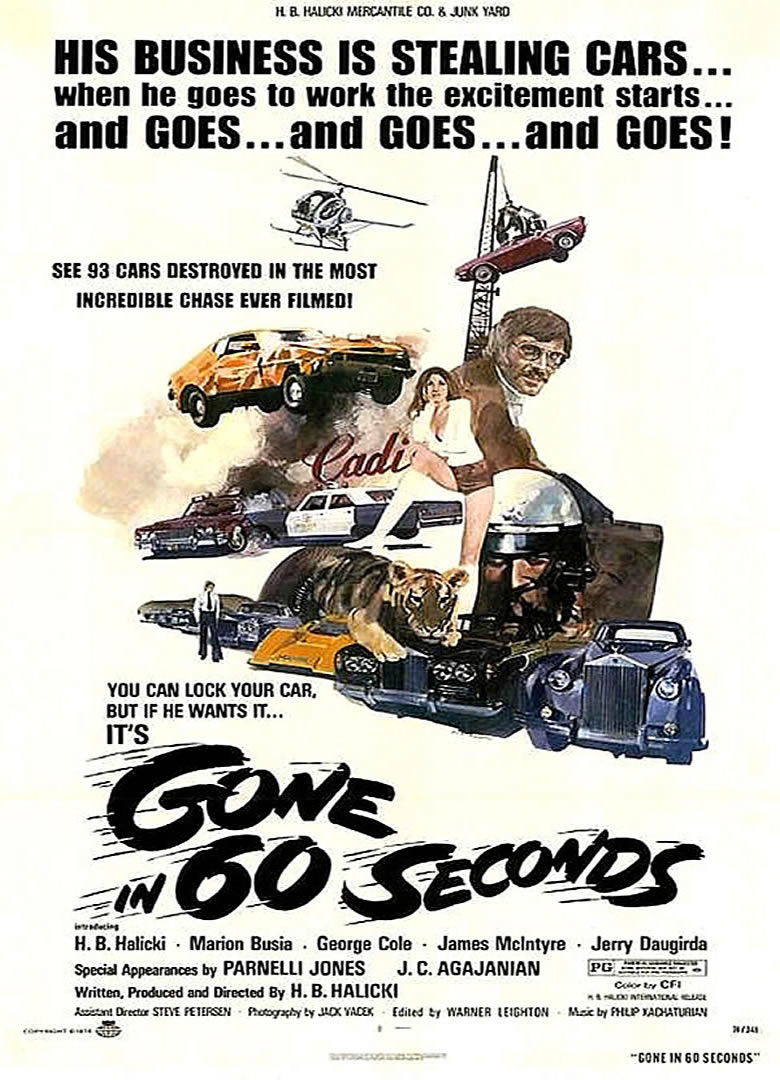 gone in 60 seconds movie poster