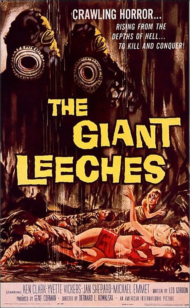 ATTACK OF THE GIANT LEECHES THE GIANT LEECHES DEMONS OF THE SWAMP