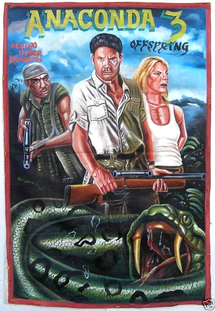 Anaconda 3 Ghanaian B Movie Posters