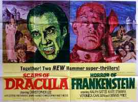 SCARS OF DRACULA and THE HORROR OF FRANKENSTEIN double bill