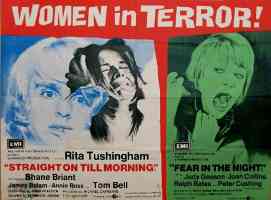 STRAIGHT ON TILL MORNING and FEAR IN THE NIGHT double bill