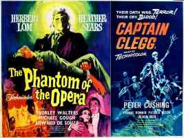 THE PHANTOM OF THE OPERA and CAPTAIN CLEGG double bill