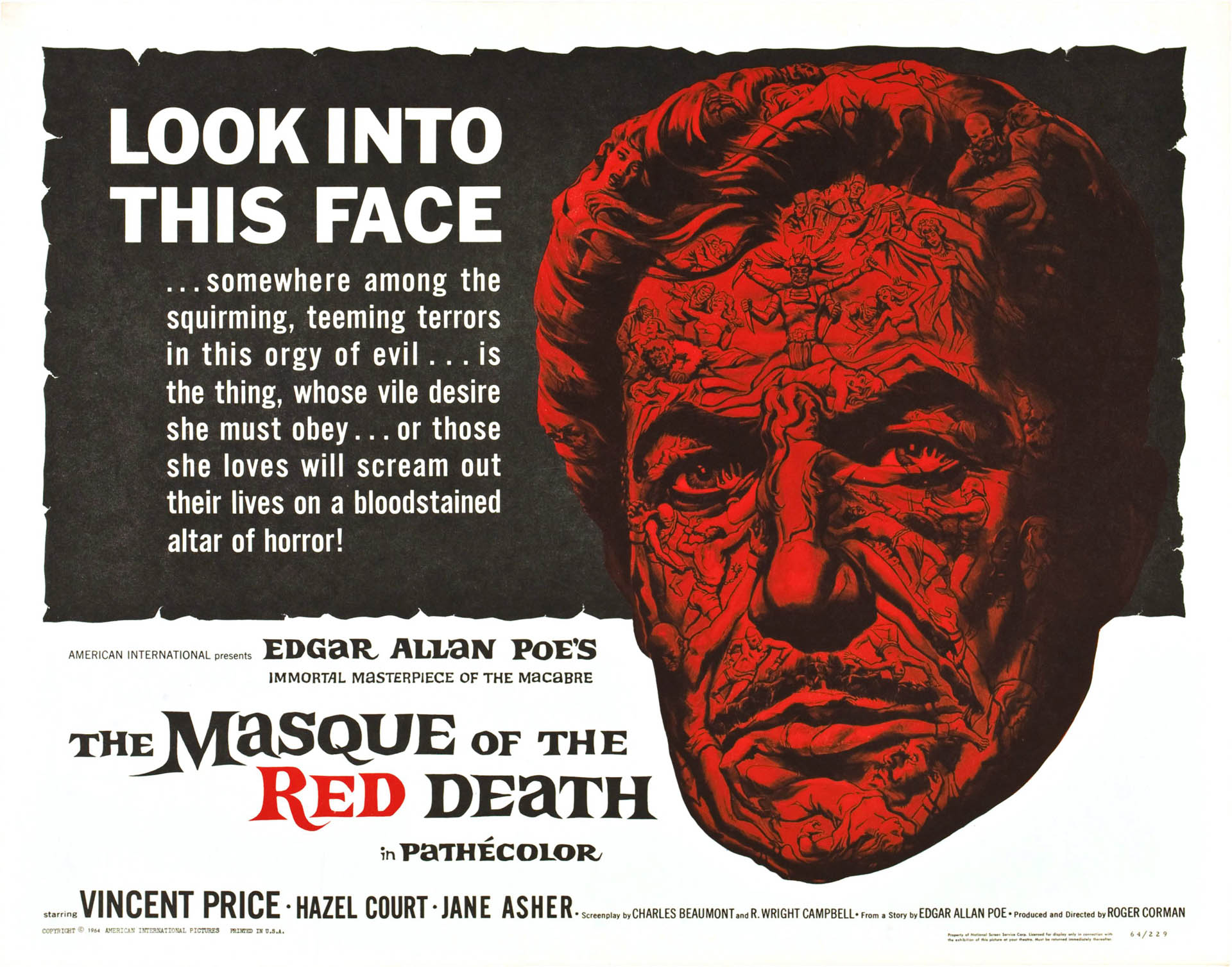The Masque of the Red Death Film Poster