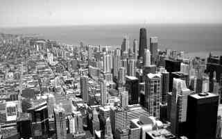 view from sears tower