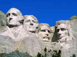 presidential portraits mount rushmore national monument south dakota
