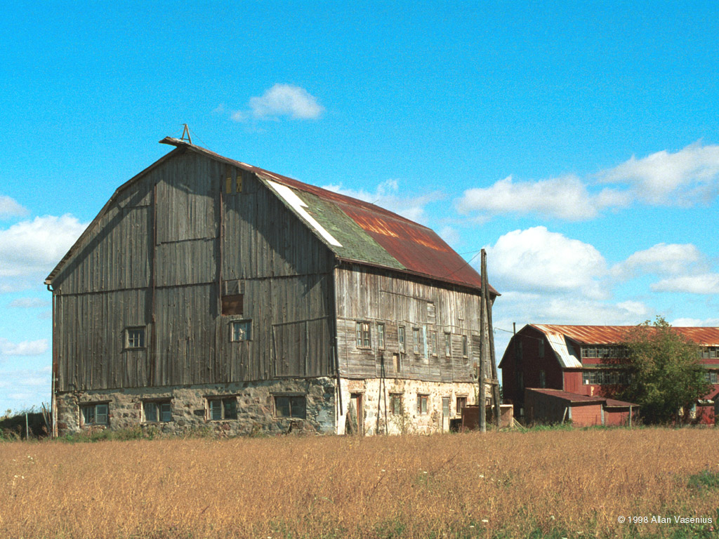 Brampton Barn - Farms Buildings And Landmarks Wallpaper Image