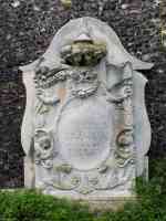 large gravestone at faversham church