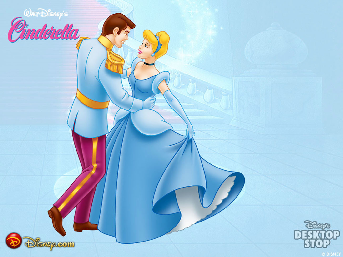 Cinderella And Prince Charming - Disney Wallpaper