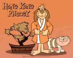 hong kong phooey and cat