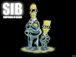 ESB Simpsons In Black