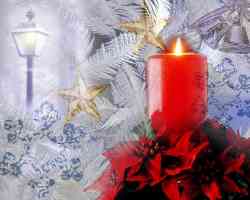 christmas candle