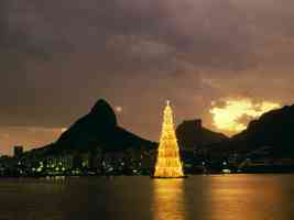 Christmas in Rio de Janeiro Brazil
