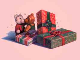 presents and teddies