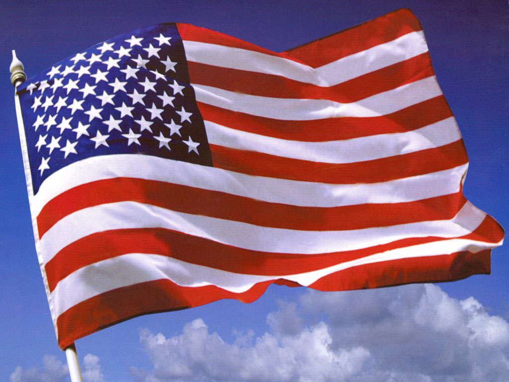 Flag Flying USA Wallpaper