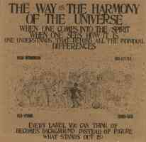 the way is the harmony of the universe