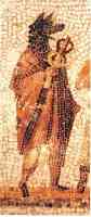 roman god mercury with dog head of anubis