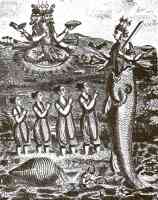 vishna as celestial fishman