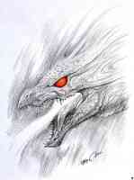 red eyed ice dragon