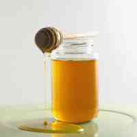 jar of clear honey
