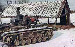 Panzer III tank in Russia in 1941