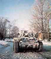 Panzer III tank in Russia
