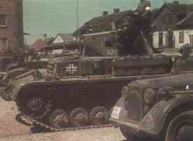 Panzer IV tank at rest