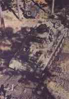 Panzer IV tank from above