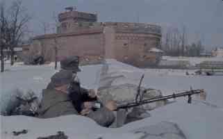 volksturm soldiers manning MG 34