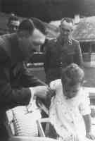 hitler helping baby into her high chair
