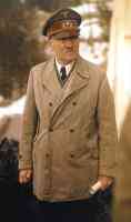 hitler near the end of world war 2 looking old and ill