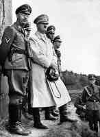 hitler viewing the scene with himmler
