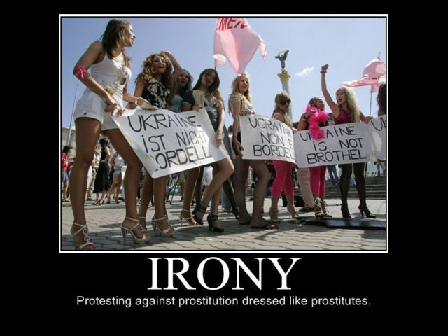 Prostitute Irony