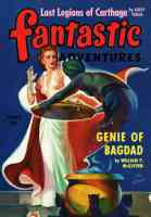 fantastic adventures featuring the genie of bagdad