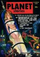 planet stories featuring the werwile of the crystal crypt