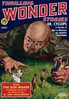thrilling wonder stories featuring dr cyclops