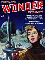 thrilling wonder stories featuring earthlight by arthure c clarke