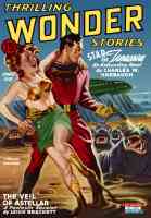 thrilling wonder stories featuring the star of treasure