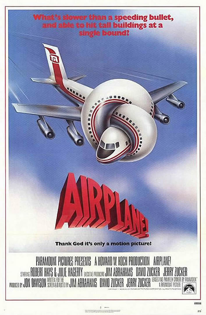 AIRPLANE - Comedy Movie Posters