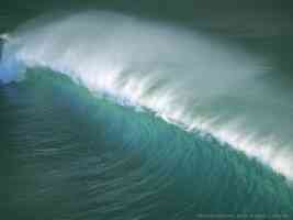 large wave at hermosa beach california