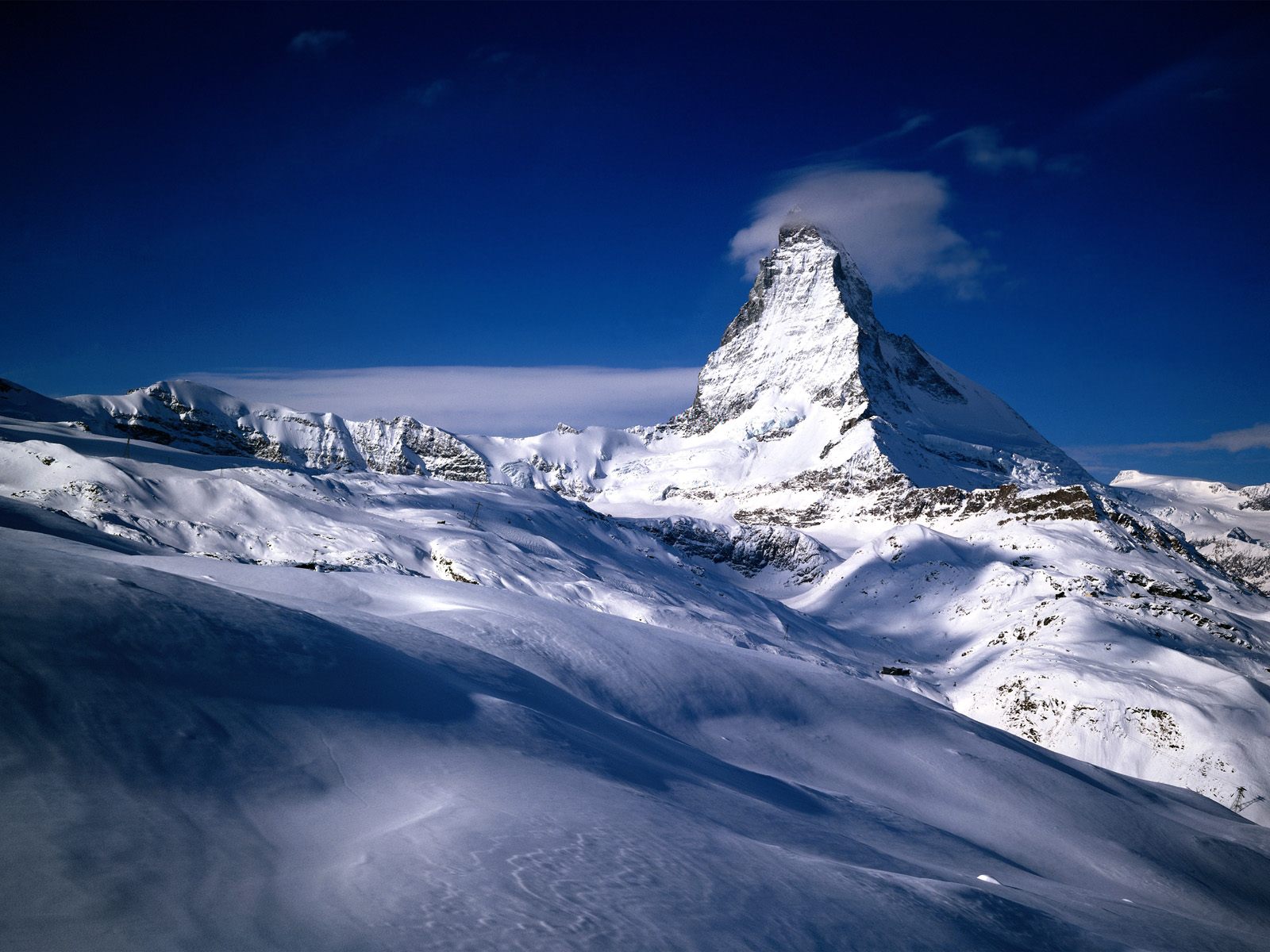 Matterhorn Valais Switzerland - Mountains Wallpaper