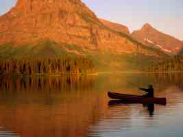 Two Medicine Lake Glacier National Park Montana