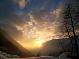 Chamonix Sunset France