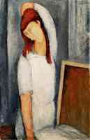 jeanne hbuterne left arm behind her head