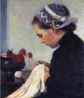 the sewing girl